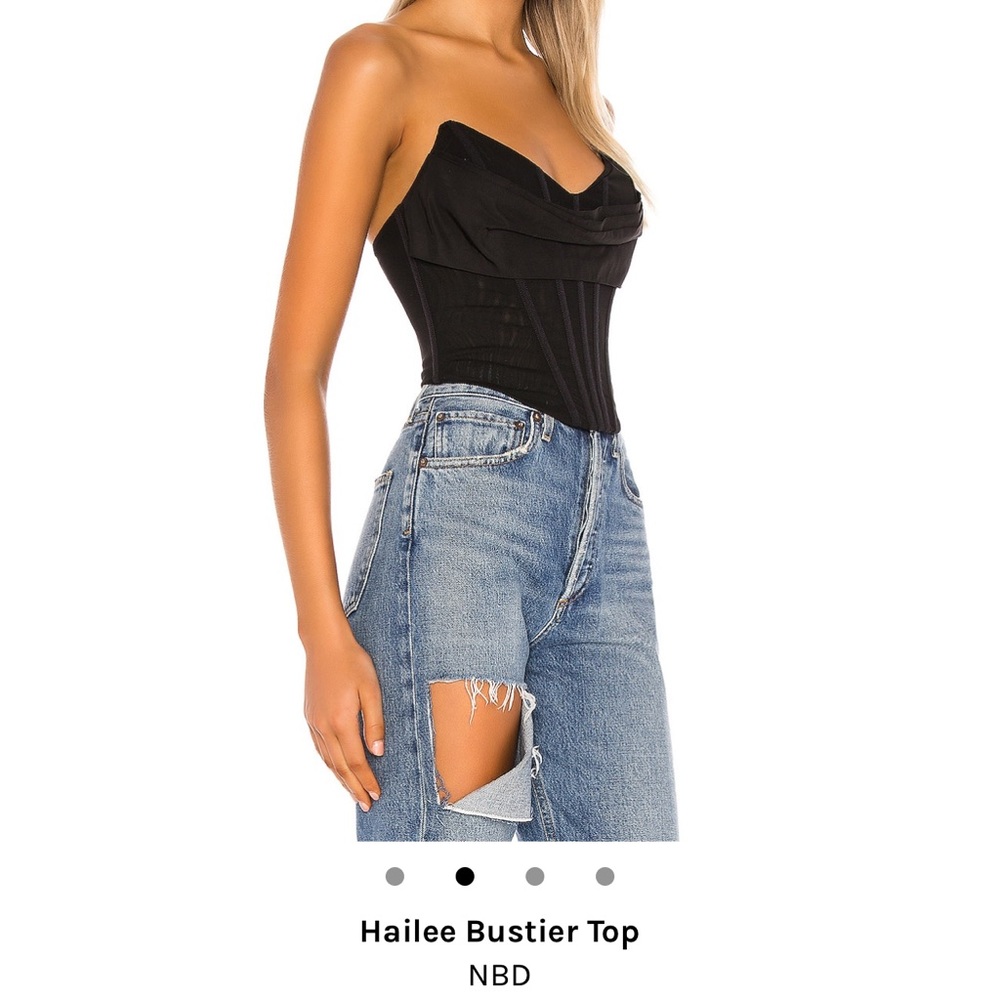 NBD Hailee Bustier Top